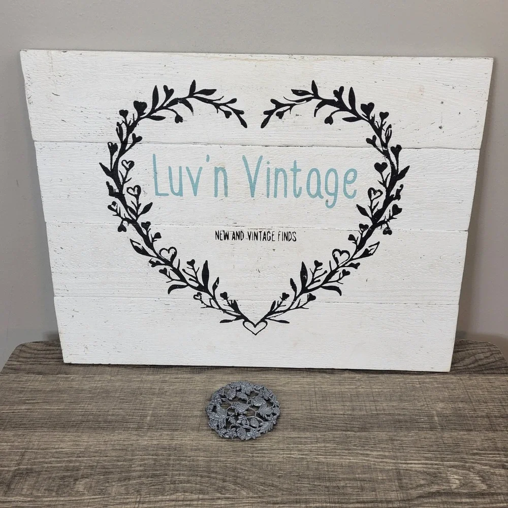 Silver Metal Strawberries Leaves 3
